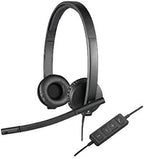 Logitech H570e USB Stereo Headset Renewed