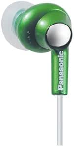 Panasonic RP-HJE270-G In-Ear Earbud Headphones Green