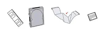 HP RP000299838 Hard Drive Ribbon Cable — main product image