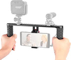 Neewer 10093598 Smartphone Video Rig with Cold Shoe Mount