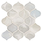 MSI Pearla Arabesque Glass Mosaic Tile Sample