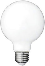 GE Relax 40W Dimmable Soft White Globe Bulb 2-Pack