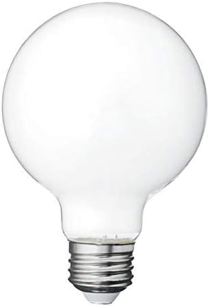 GE Relax 40W Dimmable Soft White Globe Bulb 2-Pack