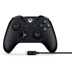 Microsoft 4N6-00001 Xbox Controller + Cable for Windows (Renewed)