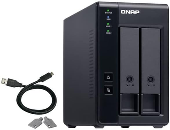 QNAP TR-002 2 Bay USB 3.2 Gen 2 NAS Expansion