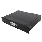 UDeuxff 2U Locking Rack Mount Drawer for 19-Inch Racks