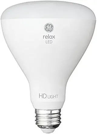 GE 41382 BR30 65W Soft White Dimmable LED Bulb 2-Pack