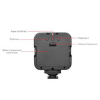 Hamwesh 49-LED Portable On-Camera Video Light