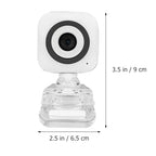 Hemobllo USB Webcam with Built-In Microphone for Desktops and Laptops