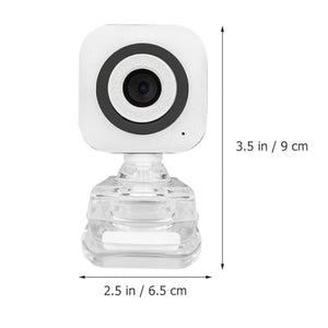 Hemobllo USB Webcam with Built-In Microphone for Desktops and Laptops