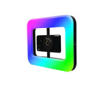 Asixxsix 390-LED RGB Magnetic Selfie Light with Battery