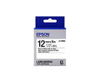 Epson C53S654021 LK-4WBN Black on White Label Tape 12mm