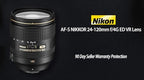 Nikon AF-S NIKKOR 24-120mm VR Zoom Lens (Renewed)