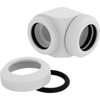 Corsair CX-9052020-WW Hydro X Series Fitting - 90°, 14mm OD, Hardline, White