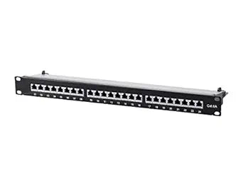 Monoprice 139752 Cat6A Shielded Patch Panel - 24 Port