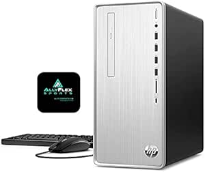HP Desktop Ryzen 5 - 4600G, 12GB RAM, 256GB SSD + 1TB HDD