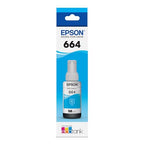 Epson T664220-S Cyan EcoTank Ink Bottle - High Capacity