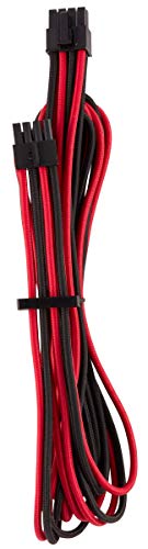 Corsair CP-8920219 Red/Black Sleeved PSU Cable Kit