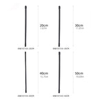 ljhnba Flexible 1/4-Inch Threaded Camera Extension Rod