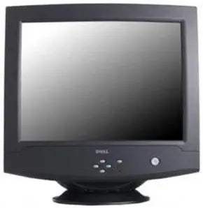 Dell 0P0151 17-Inch CRT Monitor - Black