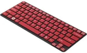 Sony VGP-KBV6/RI VAIO Keyboard Skin Black/Red — main product image