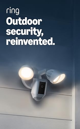 Ring Floodlight Cam Wired Plus Outdoor Security Camera