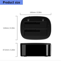 ECVGHD Tool-Free External Hard Drive Docking Station