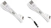 Samsung Micro USB 3.0 Charging Cables, Galaxy S5/Note 3 - 2 Pack