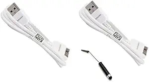 Samsung Micro USB 3.0 Charging Cables, Galaxy S5/Note 3 - 2 Pack