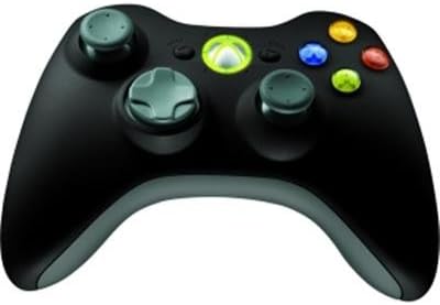 Microsoft 360 Wireless Controller Black Xbox 360
