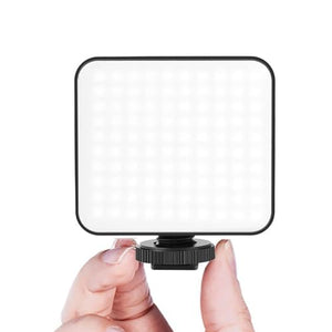 Jiawu Bicolor LED Video Light with Cold Shoe Mount