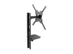 Monoprice 130346 TV Wall Mount with Equipment Shelf