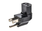 Monoprice 143203 NEMA 5-15P to IEC C13 Angled Power Adapter