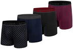 Spyder Poly Spandex Performance Boxer Briefs 4-Pack