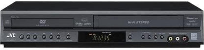 JVC Hi-Fi VCR/DVD Combo Player (Renewed)