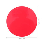 GATHINESS Red Self-Adhesive Gel Light Filter Discs