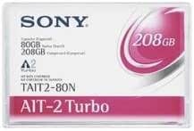 Sony TAIT2-80NWW AIT-2 Turbo Tape Cartridge - 80/208GB, No MIC