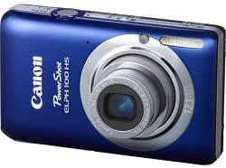 Canon 4925B001 PowerShot ELPH 100 HS Blue Digital Camera — main product image