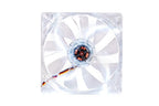 Thermaltake CL-F020-PL12WT-A 120mm White LED Case Fan