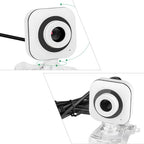Abaodam USB Computer Camera with Microphone and Adjustable Focus
