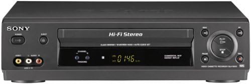 Sony SLV-N500 4-Head Hi-Fi VCR (Renewed)