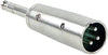 Switchcraft 387AX XLR Male to 1/4" TRS Adapter