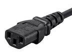 Monoprice 139783 3-Prong Power Cord NEMA 5-15P to IEC 60320 C13