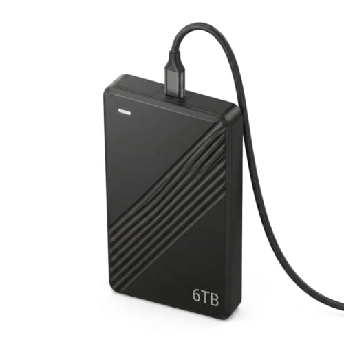 JIYINGDUO 6TB Portable External Hard Drive — main product image