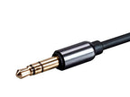 Monoprice 124436 3.5mm TRS Audio Cable - 1ft Black Onyx