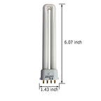 Ushio BC8832 CF9SE/841 9W 4100K 4-Pin CFL Bulb