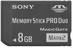 Sony MSMT8G//K 8GB Memory Stick PRO Duo — main product image