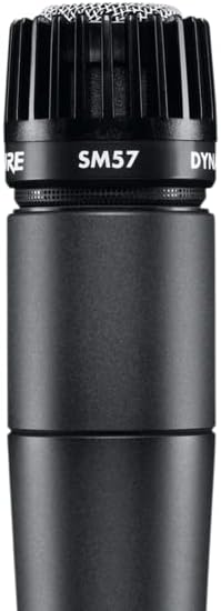 Shure SM57-LC Instrument Microphone Dynamic Cardioid XLR