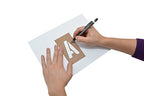 Westcott OB-10/15828 LetterCraft Oil Board Stencil Kit