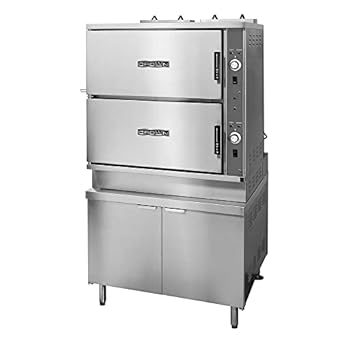 Crown GCX-16 Gas Convection Steamer Two Compartment